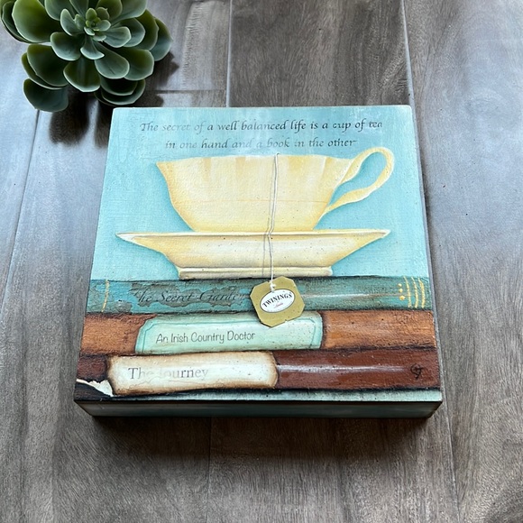 🎁4/$25 - ORIGINAL art piece - the secret of a balanced life - like NEW - 8x8” - Picture 3 of 6